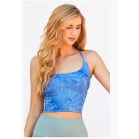 Nuevas Camisetas Tie-dye Ropa Interior Deportiva para Mujer Pilates, Ropa de Fitness para la Espalda, Camisetas Cortas Halter - details 16