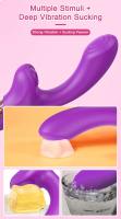 Vibrador de punto G, juguete sexual, potente inhalador de clítoris 2 en 1, consolador de estimulación al vacío, masturbación femenina - details 4