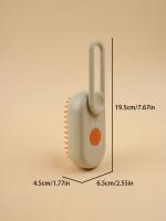 Cepillo de goma suave recargable por USB para gatos, cepillo de masaje para baño, eliminación de vello de mascotas, 3 en 1 - details 2