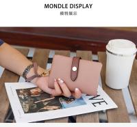 Nueva cartera corta para mujer, cartera sencilla de gran capacidad a la moda para estudiantes, Cartera de cuero, cartera de mano multifuncional para mujer - details 15