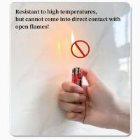 Pegatinas de Pared de Alfombra de Aluminio Autoadhesivas, a Prueba de Humedad, Patrón de Mármol para Cocina y Baño - details 6
