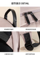 Mochilas al aire libre para mujer Mochila multifuncional para mujer con puerto de carga externo Mochila impermeable Bolsas de viaje para senderismo Preciosa moda Rosa - details 20