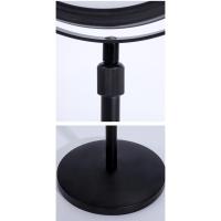 Espejo de maquillaje iluminado de 9 pulgadas con aumento, 3 colores, brillo y altura ajustables, 360 °   Rotación, espejo de aumento 10X - details 17