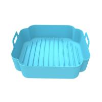 Cesta reutilizable de silicona para freidora de aire, forros cuadrados de repuesto para cocinar y hornear - details 7