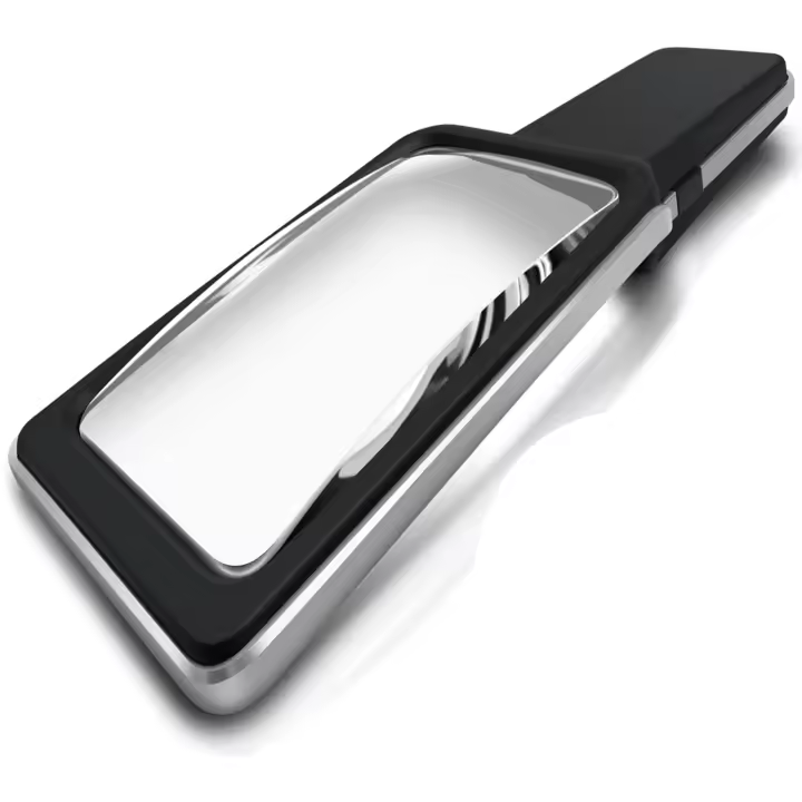 Lupa de Magnificación Grande con LEDs Dimables Vista Evena para Fuentes Pequeñas, Visión Baja, Degeneración Macular Artículos y Manualidades - 1