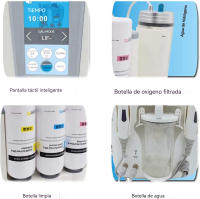 Máquina de Belleza 6 en 1 con Tecnología de Hidrógeno y Oxígeno - Limpieza Profunda, Rejuvenecimiento Facial y Exfoliación con Burbujas para Todo Tipo de Piel (Profesional) - details 2