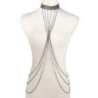 Cadena Corporal Dorada Estilo Bikini para Mujeres Joyería de Cintura de Verano para Playa - details 5