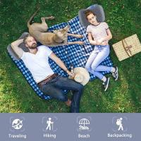 Almohada inflable ultraligera para acampar, almohada de viaje con funda lavable suave, almohadas de inflado ergonómicas para cuello y soporte Lumbar - details 7