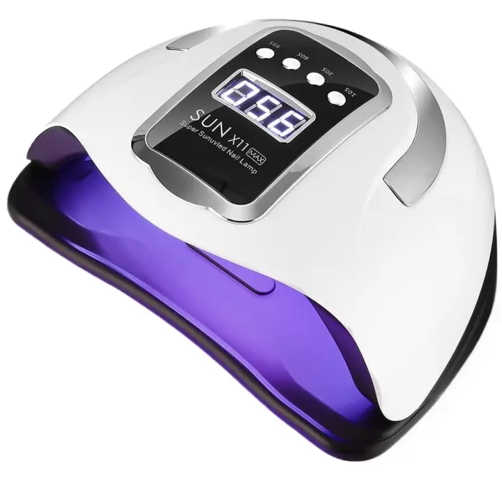 Lámpara de Uñas UV LED, 280W, 66 Lámparas, Profesional, Secadora de Uñas, Rápido,Curado de Esmalte de Gel con 4 Temporizador - 1