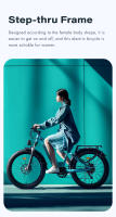 GUNAI-V bicicleta eléctrica para adultos 1000W bicicleta eléctrica de carretera 48V 21Ah Fatbike MTB E-bike 26 "bicicleta eléctrica de montaña 50 KM/H velocidad máxima - details 6