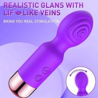 Mini AV hembra punto G vibración Vagina Anal clítoris consolador estimulador vibrador adultos juguetes sexuales para mujeres masturbación - details 0