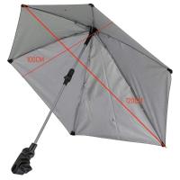 Adjustable Beach Umbrella,360-Degree Swivel Chair Umbrella with Universal Clamp,Great for Beach Chair, Patio Chair - details 5