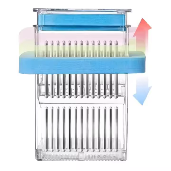 Caja transparente para criadores de Guppy, permeable, previene el escape, criadero de vida acuática, caja de incubación flotante desmontable para peces pequeños - 1