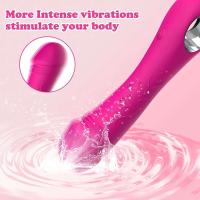 Leten potente vibrador de punto G consolador de silicona suave masajeadores vibratorios clítoris estimulación Anal de la vagina juguetes sexuales para adultos para mujeres - details 5