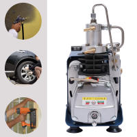Compresor PCP, 30 mpa, 300 bar, 4500 psi, bomba de aire de alta presión, compresor de alta presión, bomba de compresor para pruebas de estanqueidad, recipiente a presión, experimento de - details 0