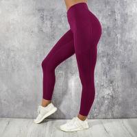 Pantalones De Yoga y Correr Aislados para Mujeres Con Bolsillos para Teléfono Móvil - details 3
