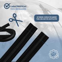 Recambio De Goma Limpiaparabrisas para Coche, Escobillas De Goma para Escobilla, Universal, 4 piezas - details 1