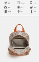 Mochila de un solo hombro para mujer, bolso de tres propósitos, conjunto multiusos de tres piezas - details 3