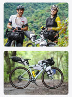 Rhinowalk-arnés para manillar de bicicleta, bolsa impermeable de 8L-13L para bicicleta de montaña, carretera, grava, Bikepacking, bolsa seca extraíble, ciclismo frontal - details 22