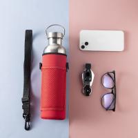 Bolsa de botella de agua portátil para deportes al aire libre, bolsas de taza de agua cruzadas, cubierta de taza de aislamiento multiusos - details 2