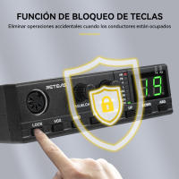 Retevis-Comunicador de radio CB MB62 para coche móvil, AM/FM, 27 MHz, CB portátil - details 7