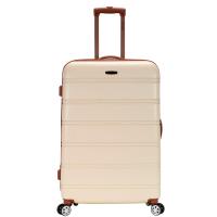 Equipaje Rockland Melbourne rígido expandible con ruedas giratorias, blanco, a cuadros grande 28 - details 0