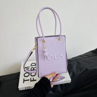 Bolso Cruzado Mini de Caramelo Bolso de Mano Estiloso con Partitura de Música - details 22