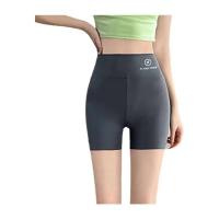 Pantalones cortos de yoga para correr y andar en bicicleta para mujer, monos deportivos transpirables, pantalones cortos de entrenamiento de verano de cintura alta para gimnasio - details 1
