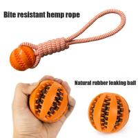 Pelotas Interactivas para Perros Cuerda Resistente a Mordeduras, Limpieza Dental, Juguetes Duraderos para Perros Pequeños y Medianos - details 3