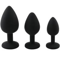 Tapón Anal de silicona Unisex, tapón sexual de 3 tamaños diferentes, productos para adultos, entrenador Anal para parejas, Juguetes sexuales - details 4
