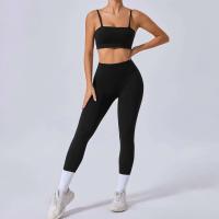 Conjunto Gym 2024, Entrenamiento Deportivo Mujer Yoga Vestido Azul, Café, Azul Marino, Negro, Nuevo - details 27