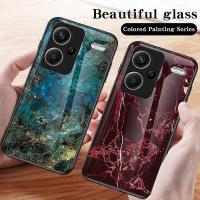 Funda de vidrio templado para Xiaomi Redmi Note 13 Pro+ 5G con patrón de mármol - details 3