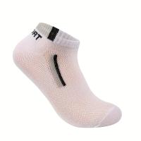 5 pares de calcetines transpirables para hombre - negros, absorbentes del sudor y cómodos, adecuados para baloncesto y uso diario - details 7