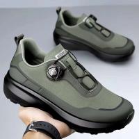 Zapatillas de deporte para escalada en roca para senderismo al aire libre, botas transpirables impermeables, zapatos de invierno para senderismo para hombre - details 5