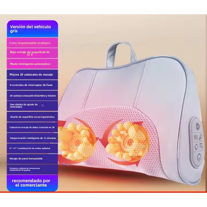 Masajeador Cervical Multifuncional Eléctrico Instrumento de Masaje de Hombro y Cuello para el Hogar - 1