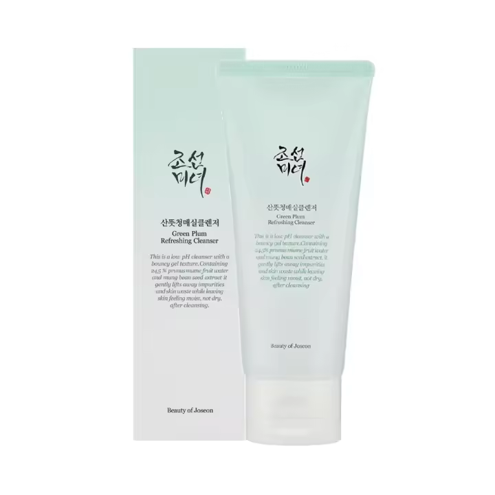 Beauty of Joseon Green Plum Gel limpiador refrescante tipo limpieza profunda de poros, lavado facial para acné, removedor de puntos negros para toda la piel - 1