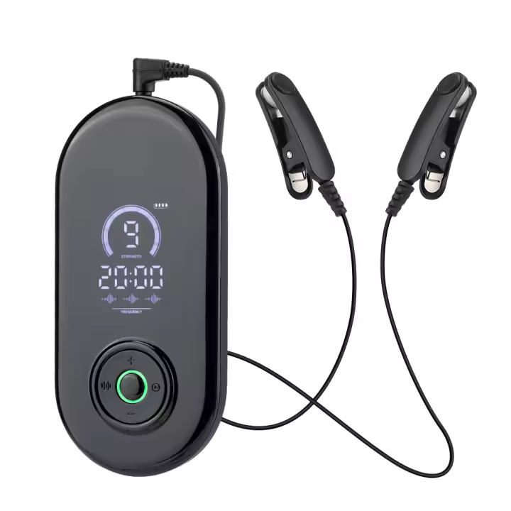 Dispositivo de electroterapia para insomnio, Clip de oreja para hipnosis, depresión, migraña, ansiedad, instrumento de sueño rápido, CES - 1