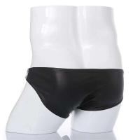 CLEVER-MENMODE calzoncillos para hombre, ropa interior Sexy, bragas de piel sintética, bolsa para bulto, calzoncillos de tiro bajo, Slips para hombre, Cueca - details 4