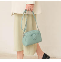 Bolso Mensajero 2025 para Mujer, Nuevo Bolso Cuadrado Pequeño y Simple, Bolso de Hombro Versátil y a la Moda. - details 11