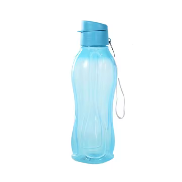 capacidad grande coloreada sólida a prueba de fugas durable plástica 800/1100ml, botella de agua deportiva, ALETAS - 1