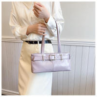 Bolso para axilas con textura premium, bolso de hombro portátil informal versátil de estilo simple para mujeres de moda - details 24
