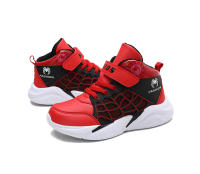 Zapatillas de Baloncesto para Niños de Dibujos Animados de Araña de Alta Goma - details 25