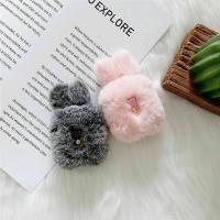 Funda de Protector de Orejas de Conejo de Peluche para Airpods Pro Caja de Carga Inalámbrica con Diseño de Conejo Accesorios de Electrónica - details 9