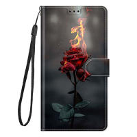 Funda con tapa de billetera para Xiaomi 12T 12 Lite Redmi Note 12 Pro Plus Turbo Note 12S, Funda de cuero magnética con patrón caliente, tarjetero - details 31