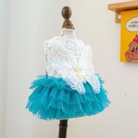 Vestido de princesa para perros y mascotas, Hada y mariposa, ropa para mascotas, vestido de gasa de encaje para perros, vestido de hadas para mascotas encantador y agradable para la piel - details 14