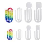 10 Uds. Marcapáginas acrílicos DIY, adornos en blanco para sublimación, Clips de papel acrílicos, marcapáginas transparentes sin terminar - details 9