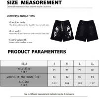 Pantalones cortos deportivos de secado rápido con logo de la tendencia de moda superior de 2025, pantalones casuales de playa de cinco piezas para parejas de verano - details 12
