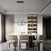 Lámpara colgante led nórdica para cocina, luces colgantes simples para comedor, decoración de dormitorio, accesorio de iluminación interior - details 4