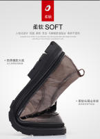 La primera capa de piel de oveja de los zapatos casuales de cuero para hombre, vestido de negocios de cuero genuino. - details 8
