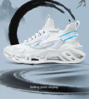 Zapatos de cuero cómodos y transpirables para hombre, calzado deportivo de moda para hombre. - details 0